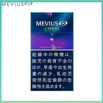 Mevius七星萬事發香煙E系列藍莓爆珠1mg