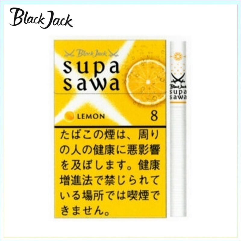 Black Jack SUPASAWA黑傑克檸檬香煙8mg