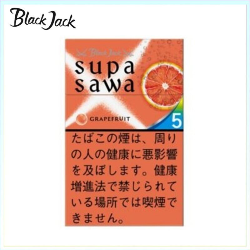 Black Jack黑傑克西柚薄荷爆珠香煙5mg